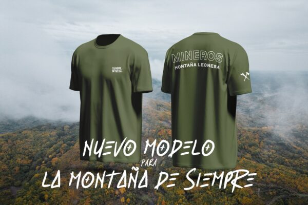 Camiseta verde Montaña