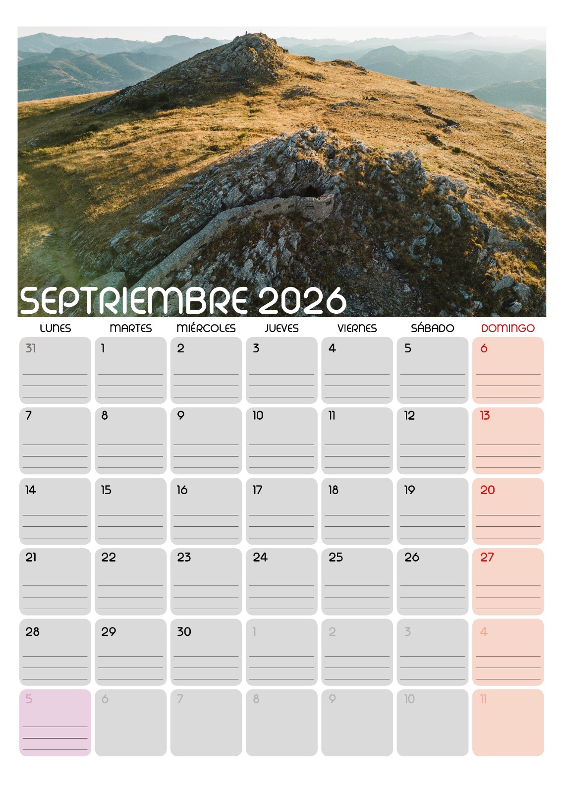 CALENDARIO 2026 MONTAÑA LEONESA - Imagen 2